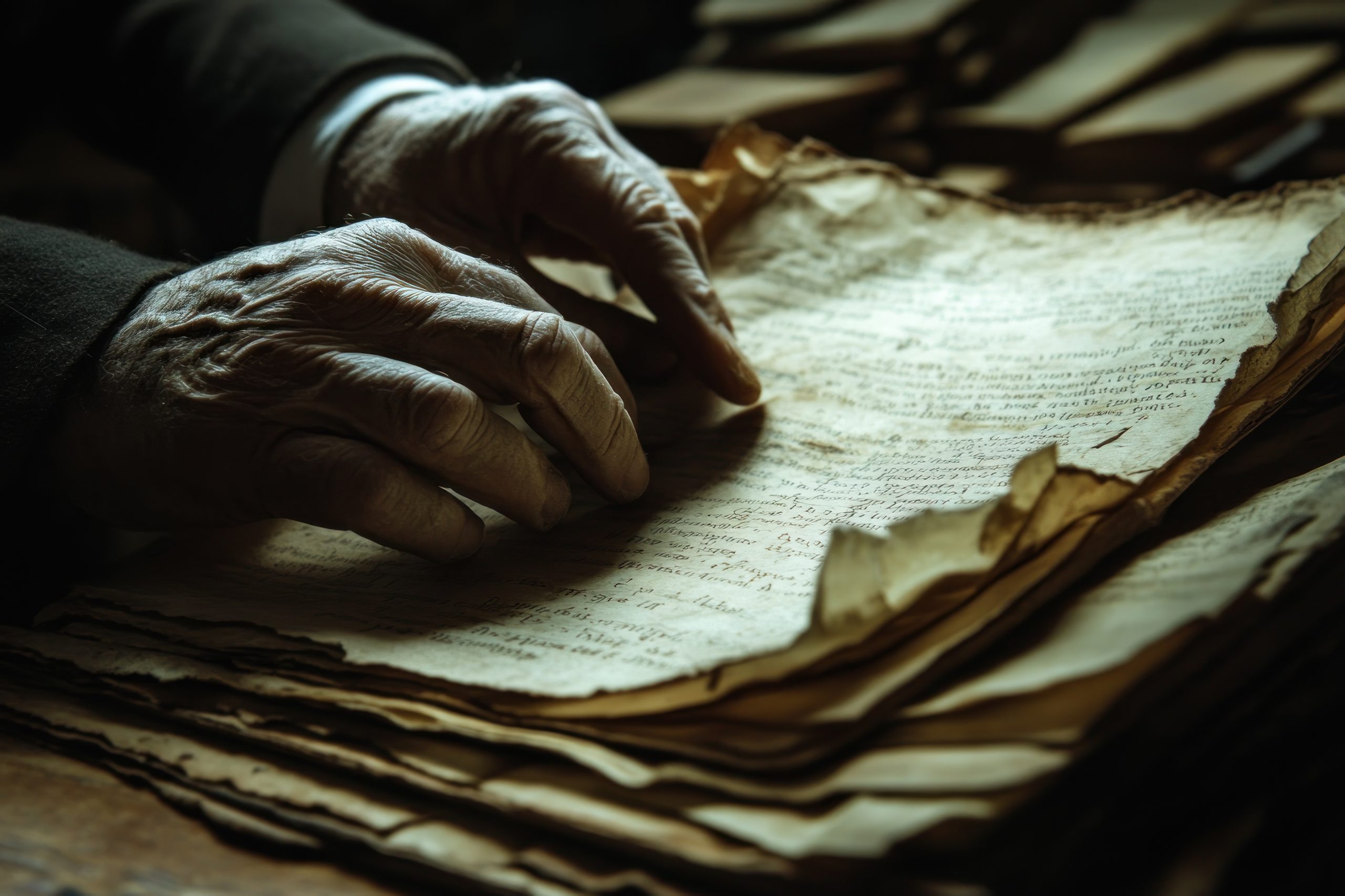 Consultation d’archives anciennes pour une recherche généalogique